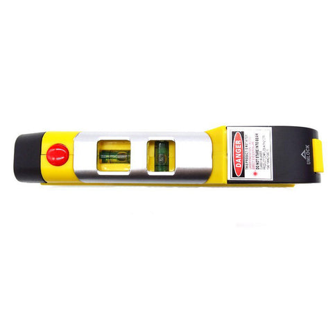 8FT/250cm Laser Level Horizon Vertical Measure Tape Aligner Bubbles Ruler Multifunction Laser Level Leveler Tool ZK217