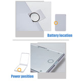 LED Touch Screen Makeup Mirror Professional Mirrors With 8 LED Lights 315 Rotating