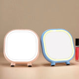 bluetooth speaker led table lamp multifunctional make up mirror rechargeable