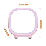 bluetooth speaker led table lamp multifunctional make up mirror rechargeable