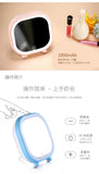 bluetooth speaker led table lamp multifunctional make up mirror rechargeable