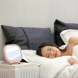 bluetooth speaker led table lamp multifunctional make up mirror rechargeable