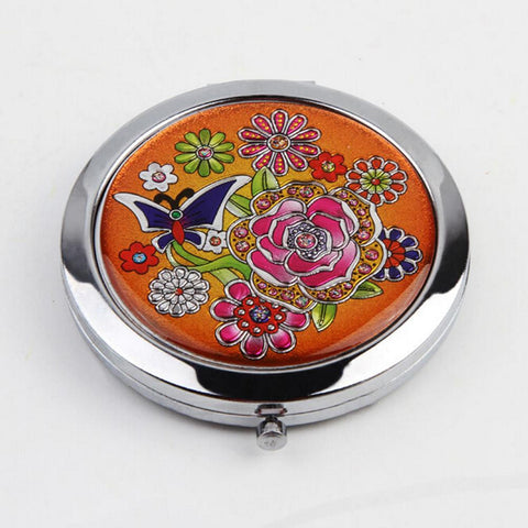Mini Beauty pocket mirror portable double sides