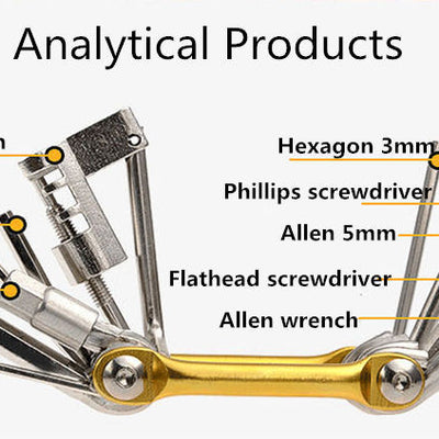 11-in-1 tool bicycle repair tools portable multifunction