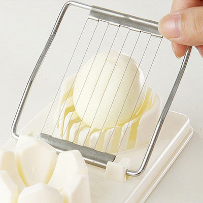 2in1 Cut Multifunction Kitchen Egg Slicer