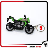 YAMAHA HONDA SUZUKI KAWASAKI HARLEY Z800 YZF-R6 Model Motorcycle Accessories Cool Rubber Keychain