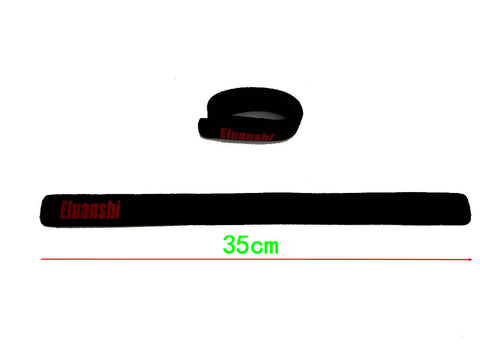 4 PCS/Lot Eluanshi Lure Fishing wheel reel net Belt  Strap Rod Tie Suspenders  Fishing Tackle box vest Accessories