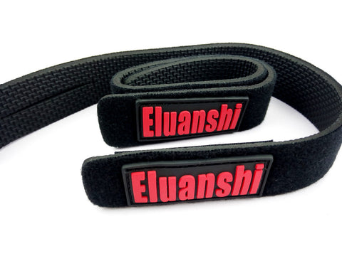 4 PCS/Lot Eluanshi Lure Fishing wheel reel net Belt  Strap Rod Tie Suspenders  Fishing Tackle box vest Accessories