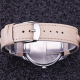 Relogio Masculino Faux Leather Male watch