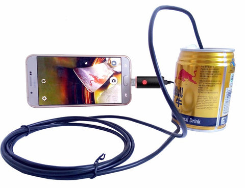 Endoscope 7MM 2M 5M 10M Endoscope HD USB Android Endoscopio Camera IP67 2IN1 Android Borescope USB Endoskop Inspection Camera