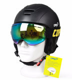 Ski goggles double layers UV400 anti-fog big ski mask glasses skiing men women snow
