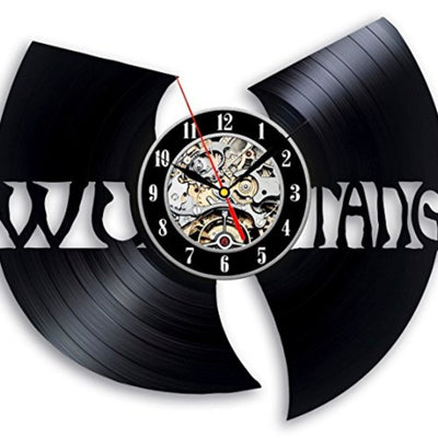 WU TANG CLAN HIP-HOP Vinyl Record Wall Clock