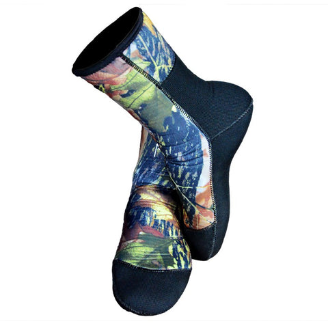 7mm Diving Socks for Spearfishing Fishing Underwater Camouflage Diving Shoes