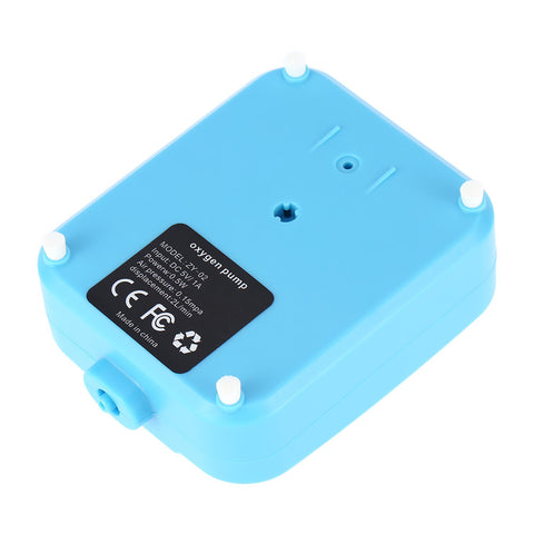Durable Small Solar Powered/DC Charging Oxygenator Fishing Air Pump low noise