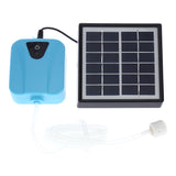 Durable Small Solar Powered/DC Charging Oxygenator Fishing Air Pump low noise