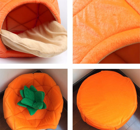 2 Size Creative Cute High-Grade Lovely Dog Lounger Pineapple Bed