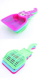 1PC Pet Cat Poop Scoop Cute Cartoon Plastic Sieve