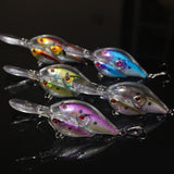 Fishing Lure Crankbait Shoal Group Fish Wobbler Long Range Casting Deep Dive 0-4.5m Artificial Hard Baits Pesca Bass Baitball