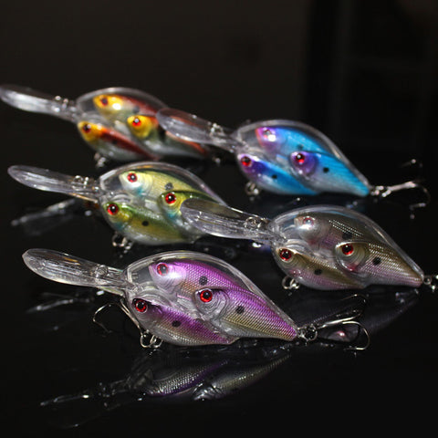 Fishing Lure Crankbait Shoal Group Fish Wobbler Long Range Casting Deep Dive 0-4.5m Artificial Hard Baits Pesca Bass Baitball
