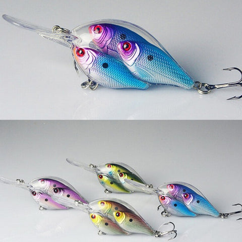 Fishing Lure Crankbait Shoal Group Fish Wobbler Long Range Casting Deep Dive 0-4.5m Artificial Hard Baits Pesca Bass Baitball