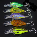 6.5cm 6.5g Multiple Baitfish Fishing Lure Fish Group Baits Hard Swimbait Glass Minnow Depth 2-5m