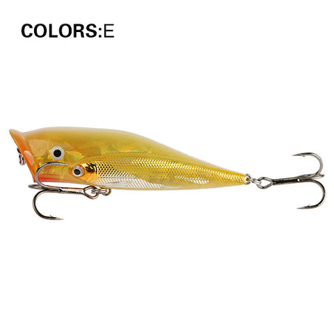 10cm 25.5g 1pcs Fishing Lure Popper Wobble Group Fishing Lure with VMC Hooks