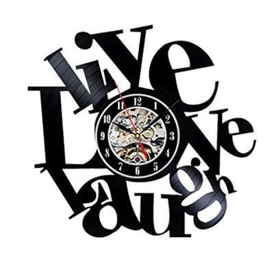 Live Love Laugh Laser Etched Vinyl LP Record