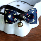 1Pcs Adjustable Dog Collar Cat Pet Cute Bow Tie With Bell Puppy Kitten Necktie Collar