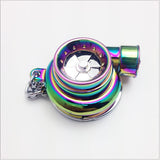 Turbo Keychain Car Parts Model Matte Sleeve Spinning Turbine Turbocharger with box (non Rechargeable)