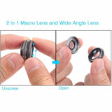 Universal 8x telephoto Zoom Phone Lens Tele Fisheye Wide Macro Camera Lens Kit For iPhone 6 6S Plus 5 Samsung S7 S6 and more