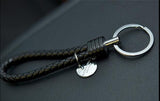 Big TE37 Style Wheel Rim Rear View Mirrow Pendent Keychain