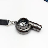 Turbo Keychain Real Whistle Sound Sleeve Bearing Spinning