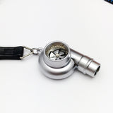 Turbo Keychain Real Whistle Sound Sleeve Bearing Spinning
