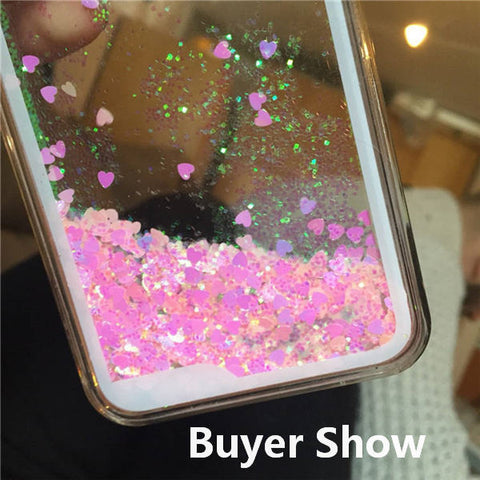 Liquid Glitter Sand Case Cover for iPhone