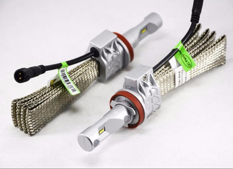 H4 9003 HB2 50w  8000lm For Philips Lumileds Car LED Headlight Kit H/L Dual Beam H7 H11 9005 9006 9012 H1 H3 single beam