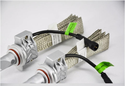H4 9003 HB2 50w  8000lm For Philips Lumileds Car LED Headlight Kit H/L Dual Beam H7 H11 9005 9006 9012 H1 H3 single beam