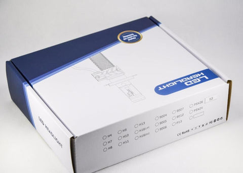 H4 9003 HB2 50w  8000lm For Philips Lumileds Car LED Headlight Kit H/L Dual Beam H7 H11 9005 9006 9012 H1 H3 single beam