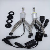 Newest  P70 1set   H4 H7 H9 H11 9007 HB5 9012 H13 9008 6600lm 110W  5000K Cree Chips XHP-70  Car LED Headlight Kit