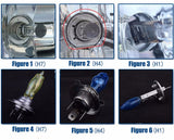 Newest  P70 1set   H4 H7 H9 H11 9007 HB5 9012 H13 9008 6600lm 110W  5000K Cree Chips XHP-70  Car LED Headlight Kit