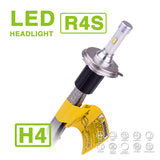 R4S 1set  10400lm  90W   H1 H3 H4 H7 H8 H9 H10  H11  9005 9006 9012  LED Headlight  Fog Driving Light KIT