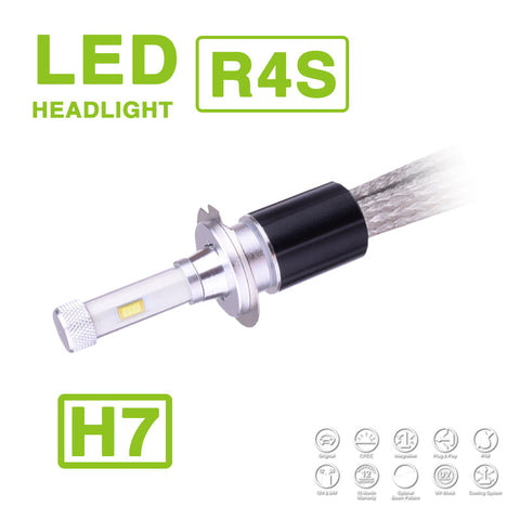 R4S 1set  10400lm  90W   H1 H3 H4 H7 H8 H9 H10  H11  9005 9006 9012  LED Headlight  Fog Driving Light KIT