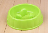 Anti Choke Pet Dog Cat Feeding Food Bowl Puppy Slow Down Eating Feeder Food or Drink Water Bowl Dish