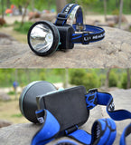 3000 Lumens LED Headlamp Head Lamp Waterproof Rechargeable+18650 Battery +Charger