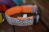 Luminous pet LED luminous pet spots Fluorescent luminous leopard dog collar Articles