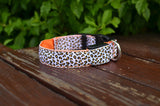 Luminous pet LED luminous pet spots Fluorescent luminous leopard dog collar Articles