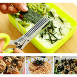 Multi-functional Stainless Steel Kitchen Knives 5 Layers