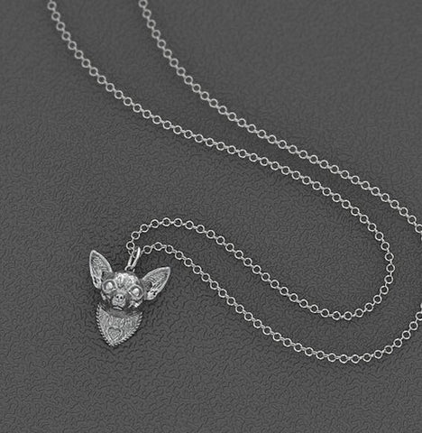 Chihuahua  necklace metal