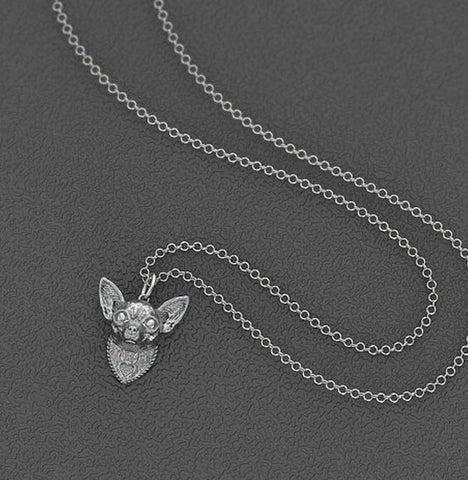 Chihuahua  necklace metal