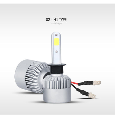 Oslamp H4 H7 H11 H1 H13 H3 9004 9005 9006 9007 9012 COB LED Car Headlight Bulb Hi-Lo Beam 72W 8000LM 6500K Auto Headlamp 12v 24v