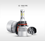 Oslamp H4 H7 H11 H1 H13 H3 9004 9005 9006 9007 9012 COB LED Car Headlight Bulb Hi-Lo Beam 72W 8000LM 6500K Auto Headlamp 12v 24v